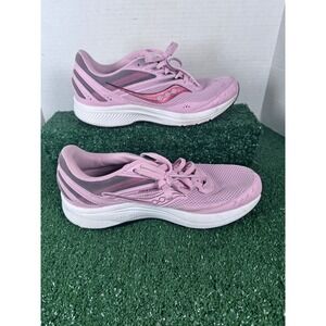 Saucony Cohesion‎ 15 Women Pink Running Shoes Sneakers Size 10 Athletic